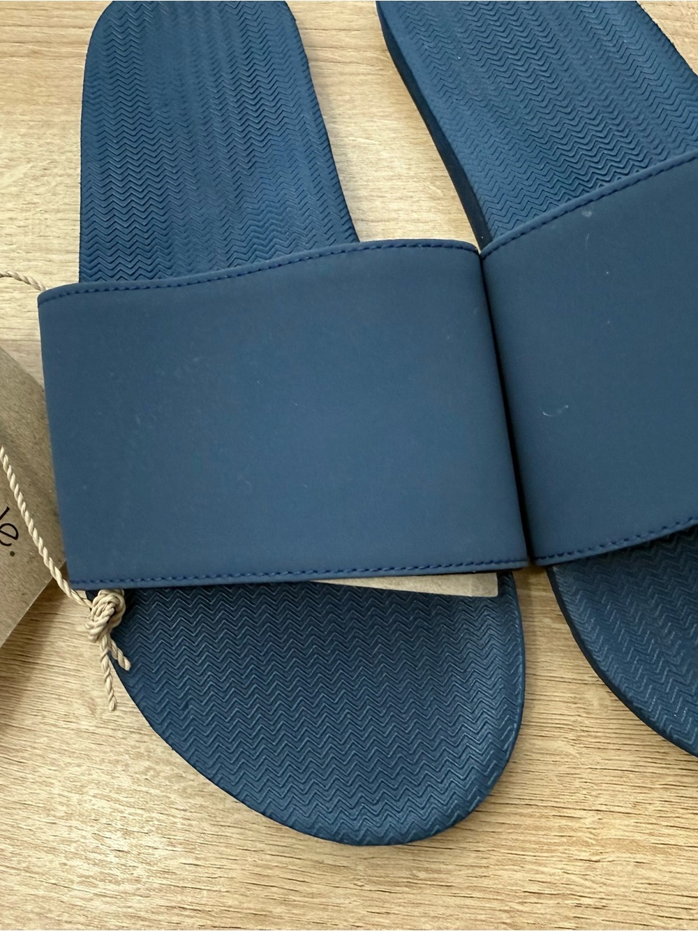 Men's Navy Slide Sandals - Comfortable Everyday Slides
